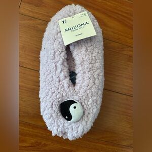 NWT Arizona Jean Co Faux Fur Slipper Shoe Size 4-10